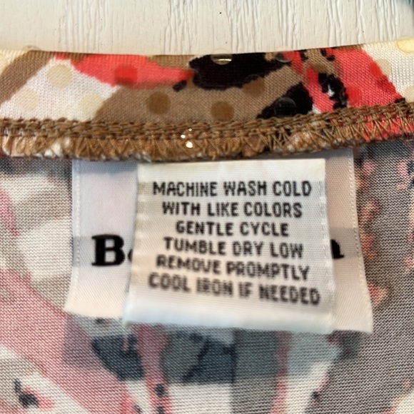 BonWorth print top size XL dressy - Picture 4 of 7